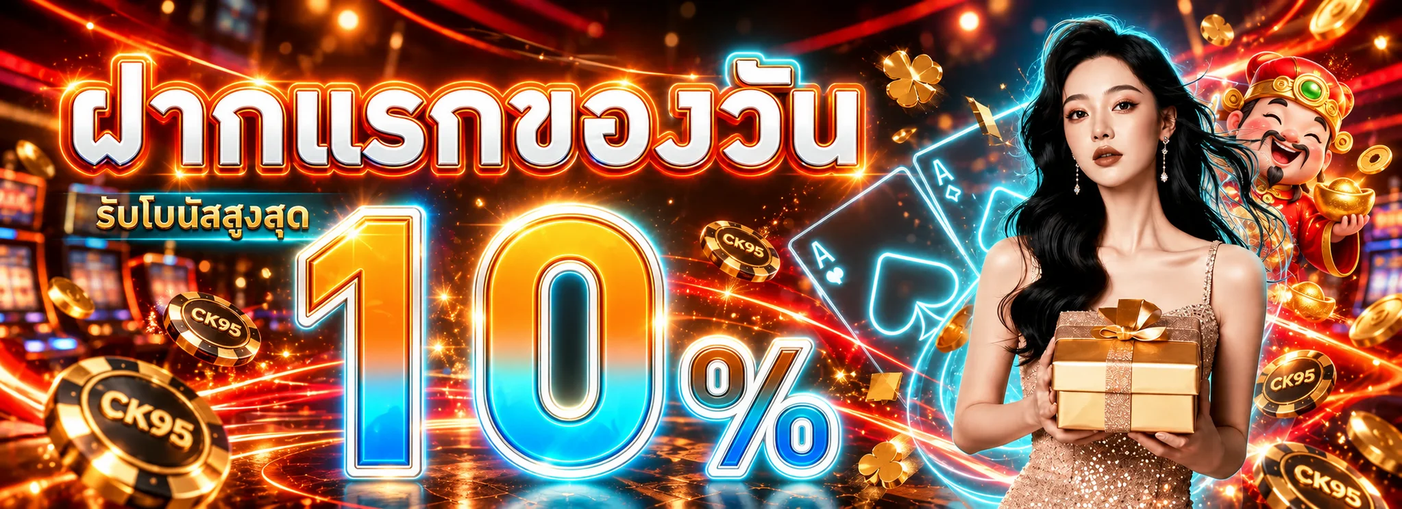 โปรโมชั่นแนะนำ ck95
