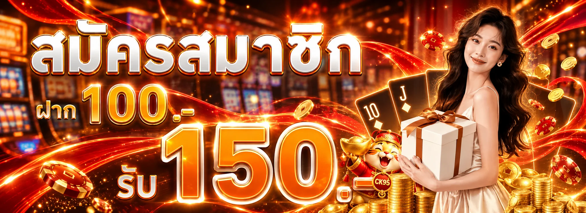 โปรโมชั่นแนะนำ ck95